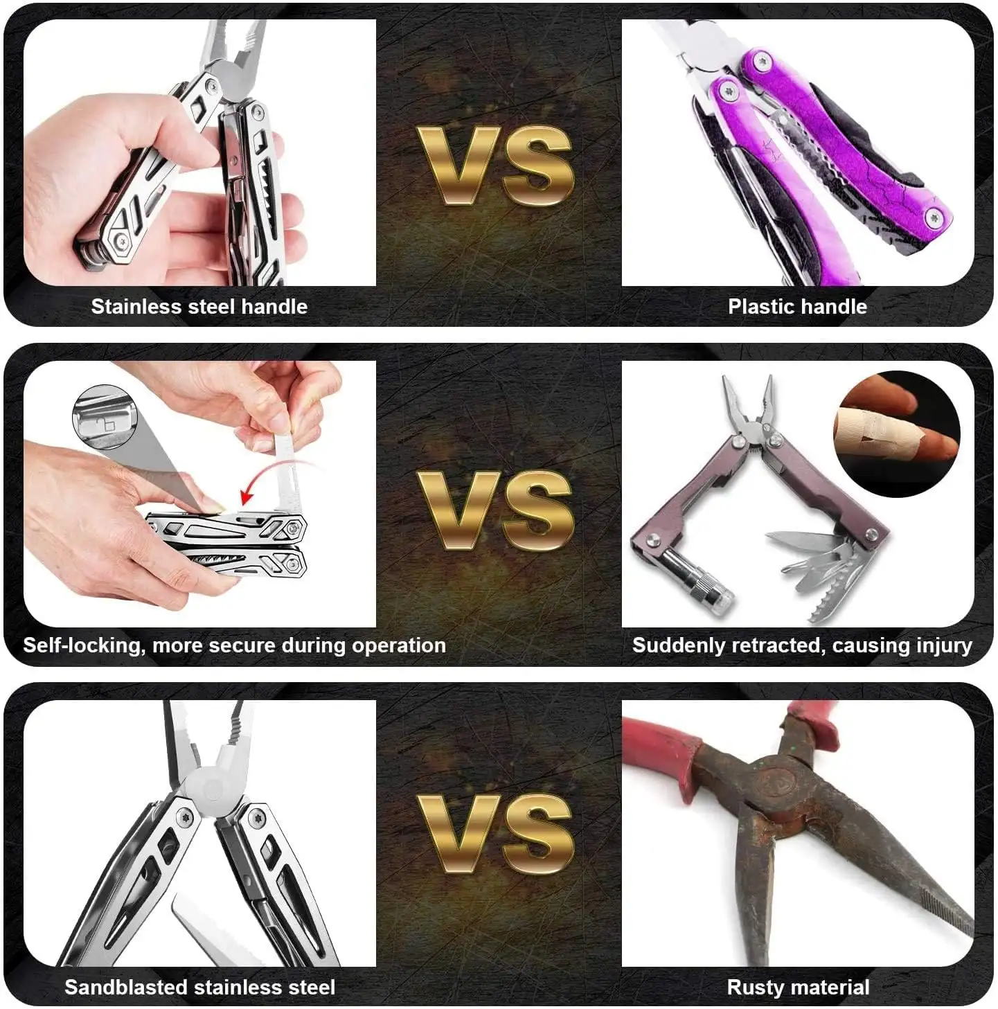 WETOLS Multitool Needle Nose Pliers,21-in-1 - 813ch2cbzml._ac_sl1458_